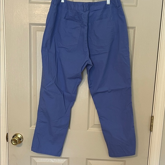 Lulu-B Women’s Chinos in Vibrant Blue 14 - Picture 5 of 6